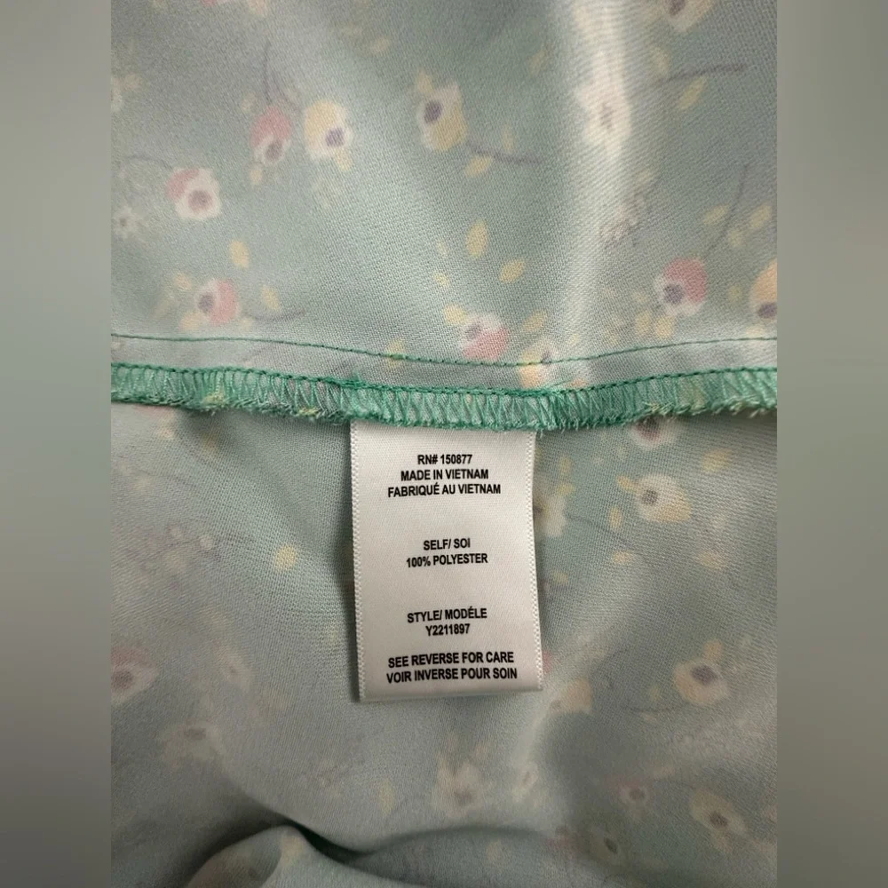 Ava And Yelly | Big Girls Printed Challis Kelly Green Dress | Size 16 | NWOT NEW